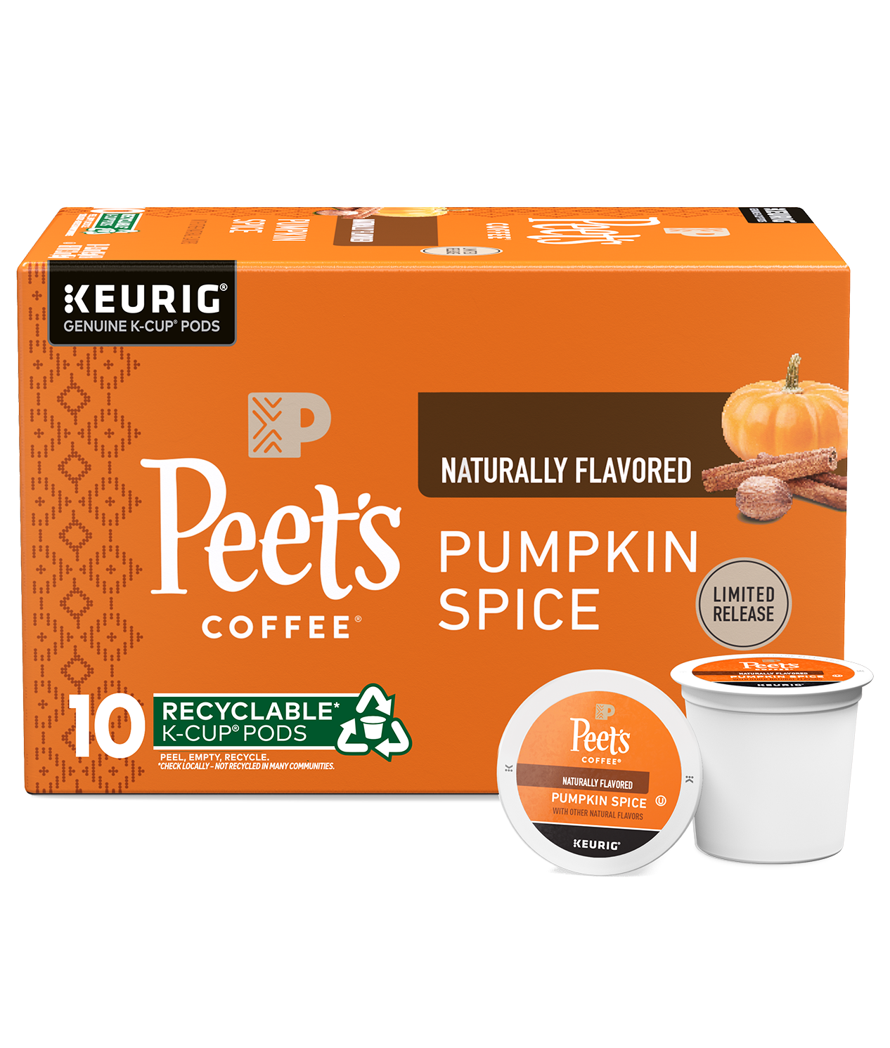 Peet's Coffee Pumpkin Spice K-Cup® Pods